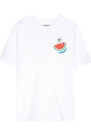Chocoolate T-shirt Summer girocollo
