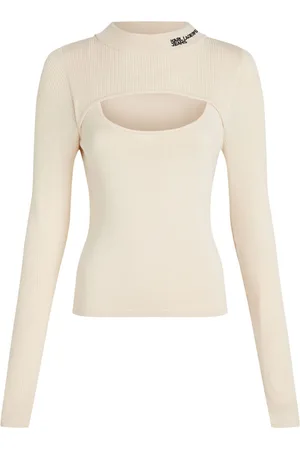Karl Lagerfeld Maglione a coste