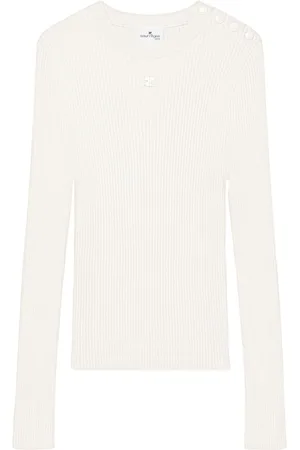 Courrèges Maglione con ricamo