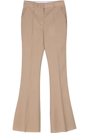 Sportmax Pantaloni svasati a vita alta
