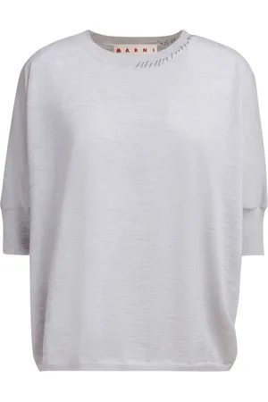 Marni Top con cuciture decorative
