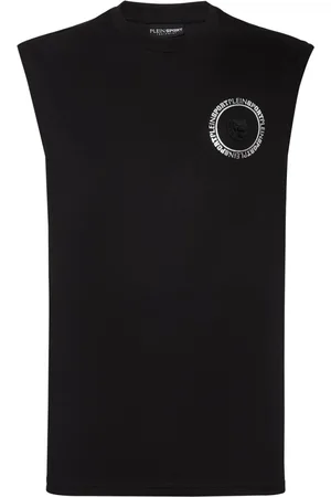 Philipp Plein Canotta girocollo con applicazione logo