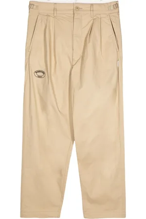 Izzue Pantaloni dritti con pieghe