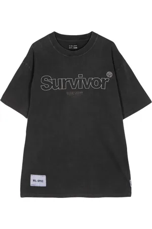 Izzue T-shirt Survivor con applicazione