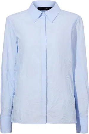 Proenza Schouler Camicia Allen con effetto stropicciato