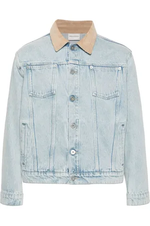 Drôle de Monsieur Giacca denim La Vest Jean Délavée