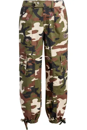 Cinq A Sept Cargo Zola con stampa camouflage
