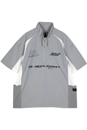 Izzue Camicia con mezza zip