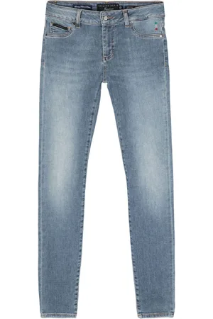 Philipp Plein Jeans skinny a vita media