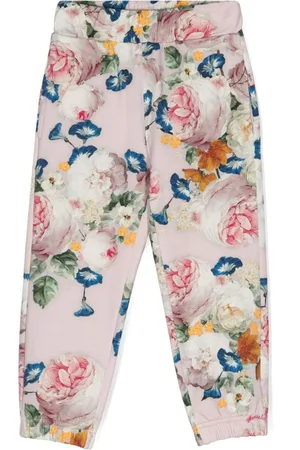 MONNALISA Pantaloni sportivi a fiori