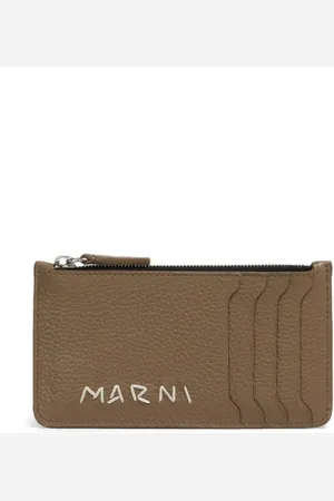 Marni Portacarte con ricamo