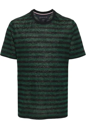 Tommy Hilfiger T-shirt a righe con ricamo