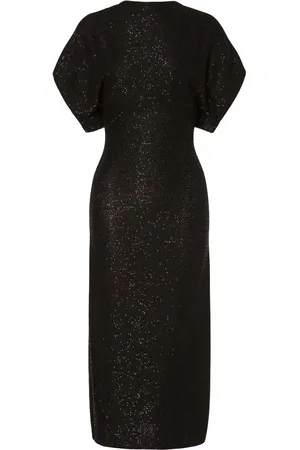 Serafini Abito midi con paillettes