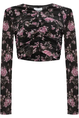 Ganni Blusa a fiori
