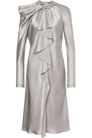 Alberta Ferretti Abito midi drappeggiato