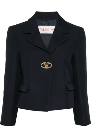 VALENTINO GARAVANI Blazer crop VLogo Signature