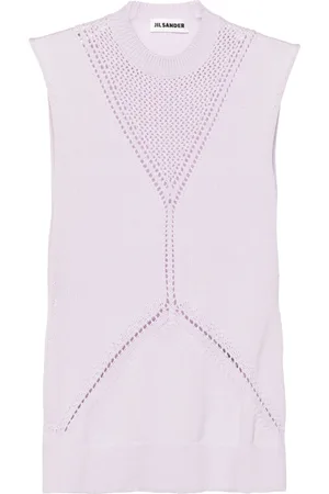Jil Sander Top smanicato
