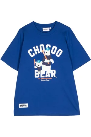 Chocoolate T-shirt Baseball Bears con stampa grafica