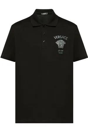 VERSACE Polo Medusa con ricamo