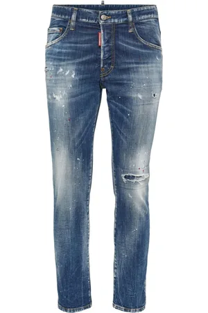 Dsquared2 Jeans slim con effetto vissuto
