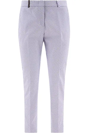 PESERICO SIGN Pantaloni a sigaretta crop