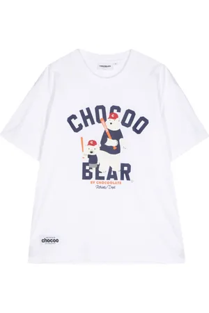 Chocoolate T-shirt Baseball Bears con stampa grafica