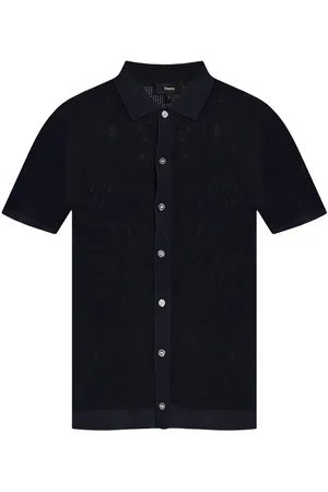 THEORY Polo Openwork