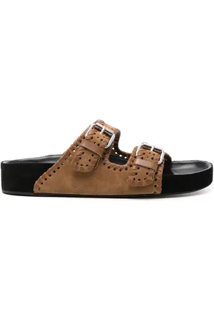 Isabel Marant Sandali slides Lennyo con fibbia
