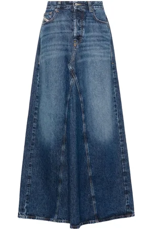 Diesel Gonna denim De-Pago lunga