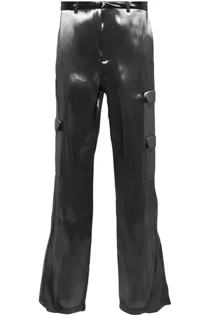 HELIOT EMIL Cargo dritti Liquid Metal