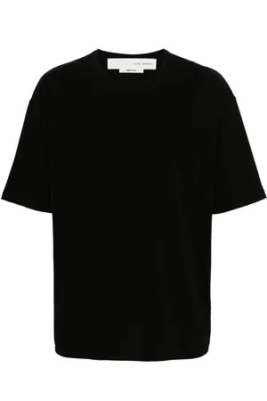 ISABEL BENENATO T-shirt con orlo a taglio vivo