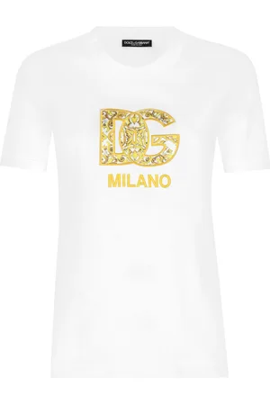 Dolce & Gabbana T-shirt con ricamo DG