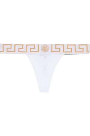 VERSACE Perizoma con bordo Chiave Greca