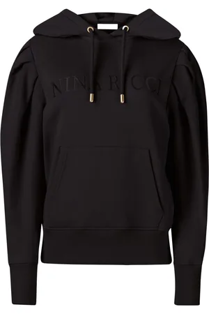 Nina Ricci Felpa con logo goffrato