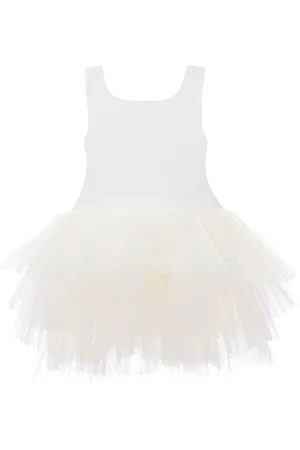 Mimi Tutu Abito smanicato con scollo quadrato