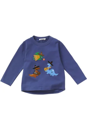 Familiar T-shirt con applicazione dinosauro