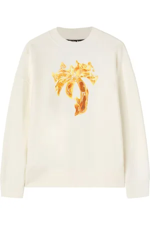 Palm Angels Felpa Burning Palm