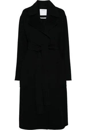 Sportmax Cappotto Veleno in lana con cintura
