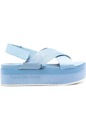 Calvin Klein Sandali con logo jacquard 55mm