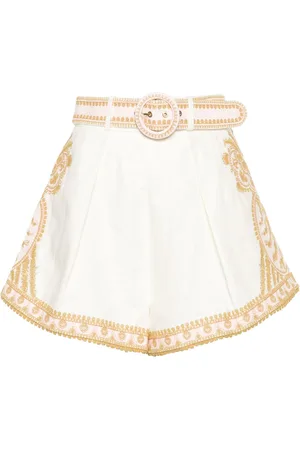 ZIMMERMANN Shorts Waverly con ricamo