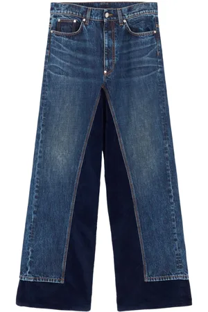 Stella McCartney Jeans dritti con inserti