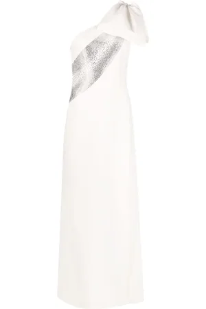 Elie saab Abito da sera monospalla Crystal Wave