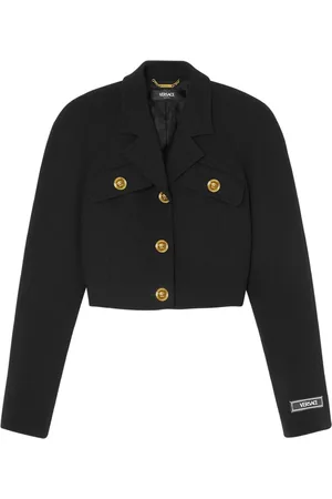 VERSACE Giacca crop Medusa