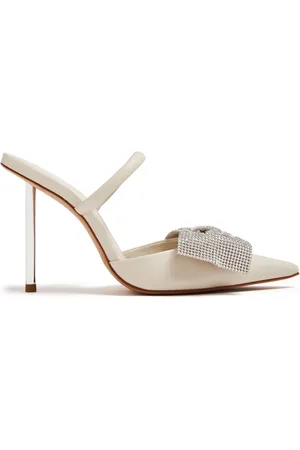 Schutz Mules Mila con fiocco 80mm
