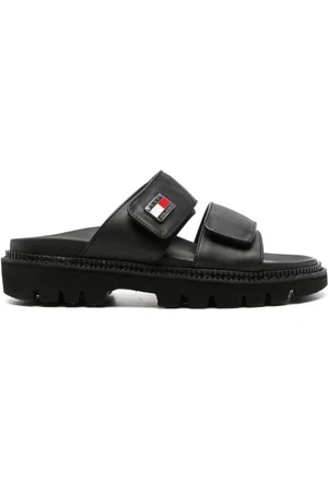 Tommy Hilfiger Sandali imbottiti con placca logo