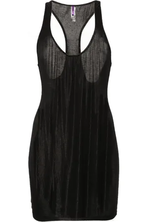 MAISON CLOSE Abito La Femme Amazone corto a coste