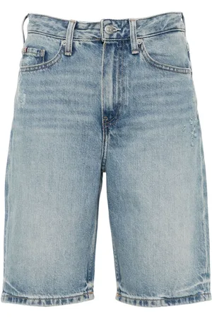 Tommy Hilfiger Shorts denim con effetto vissuto