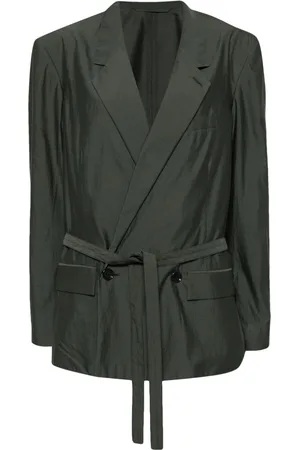 LEMAIRE Blazer doppiopetto con cintura