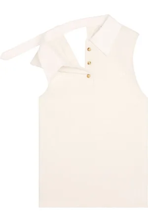 Courrèges Polo con applicazione