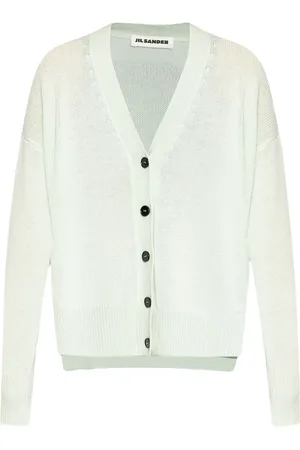 Jil Sander Cardigan con spalle scoperte